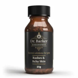 Homeopathic remedy for Rashes & Itchy Skin for pets