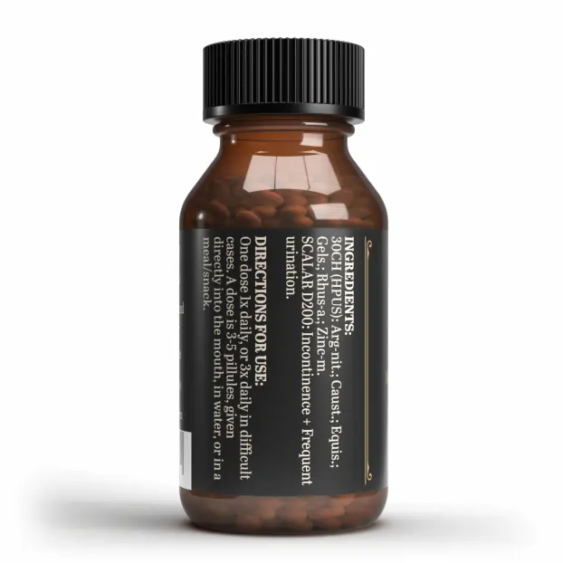 Homeopathic remedy for Bladder Control for pets