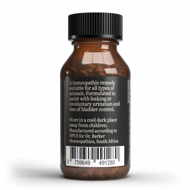 Homeopathic remedy for Bladder Control for pets